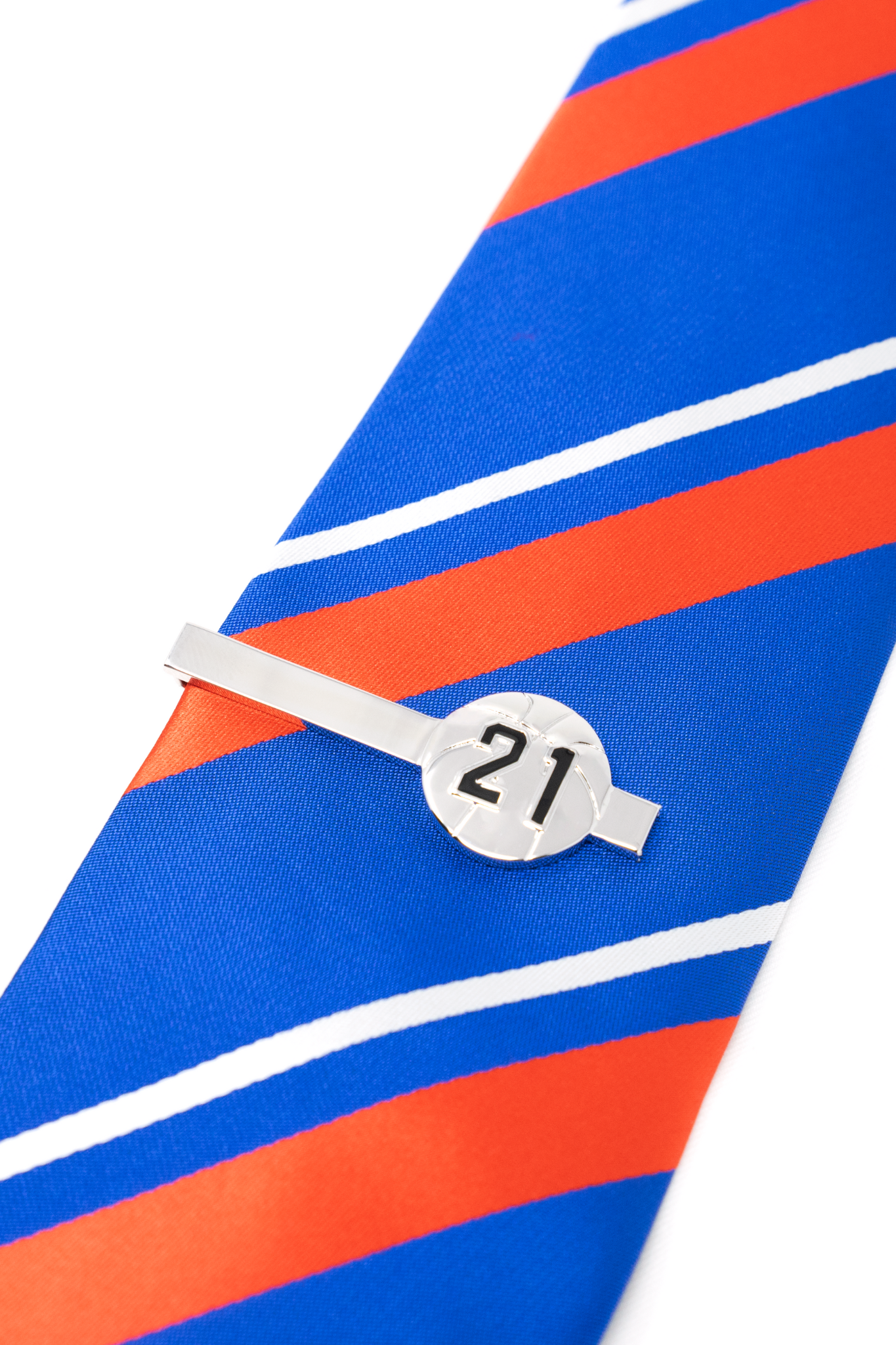 No. 21 Basketball Tie Clip