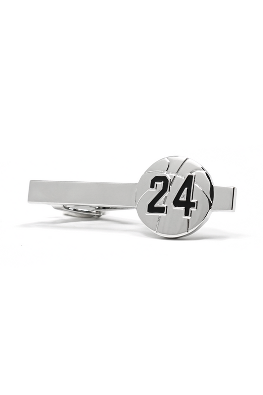 No. 24 Basketball Tie Clip