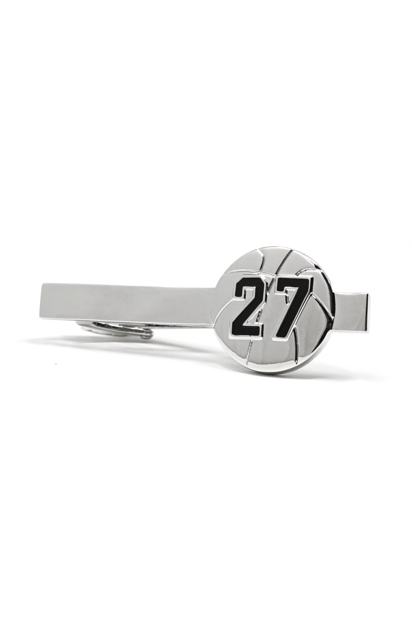 No. 27 Basketball Tie Clip