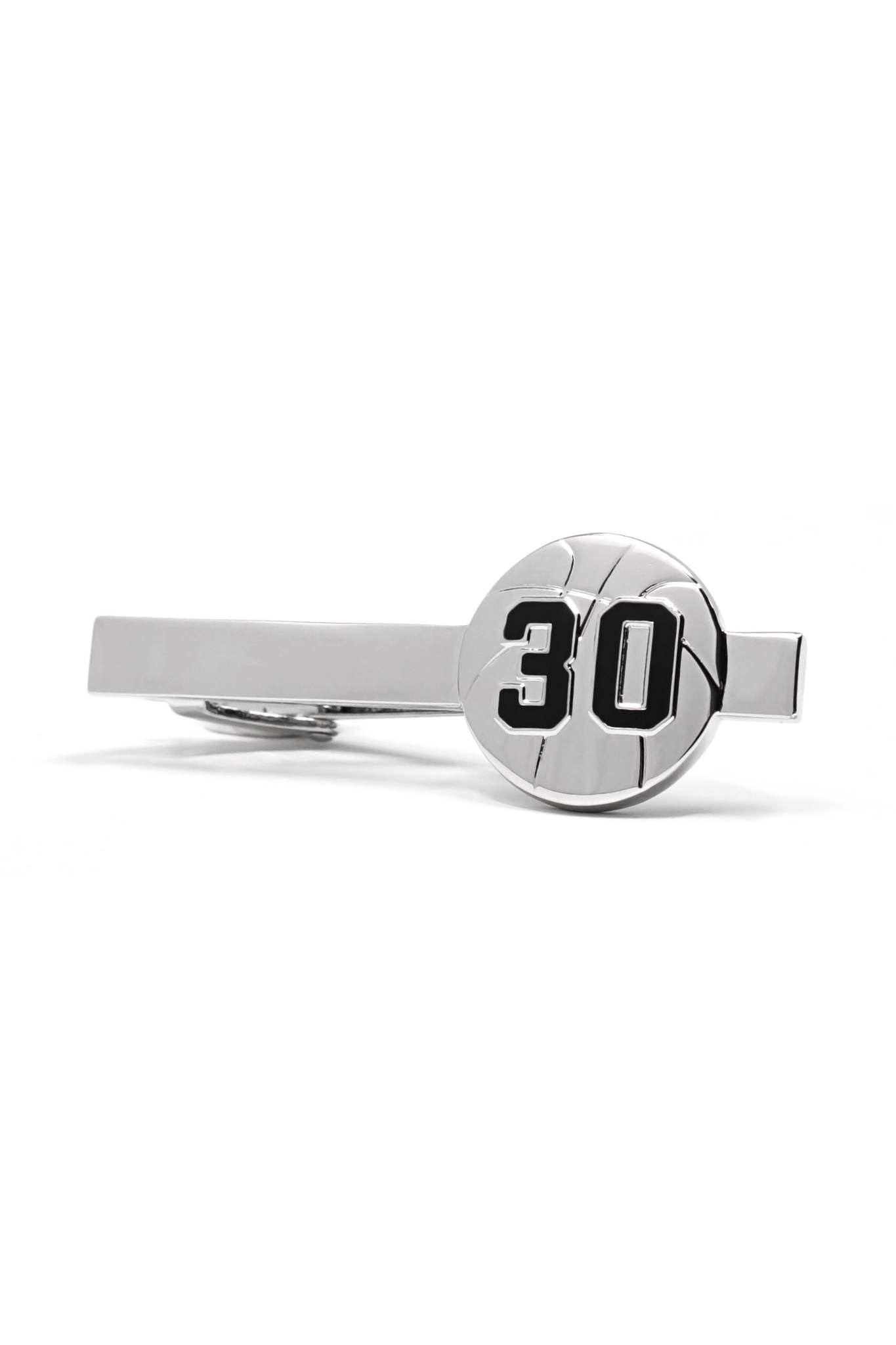 No. 30 Basketball Tie Clip