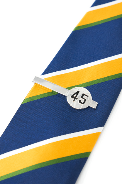 No. 45 Basketball Tie Clip