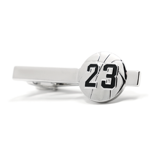 No. 23 Basketball Tie Clip