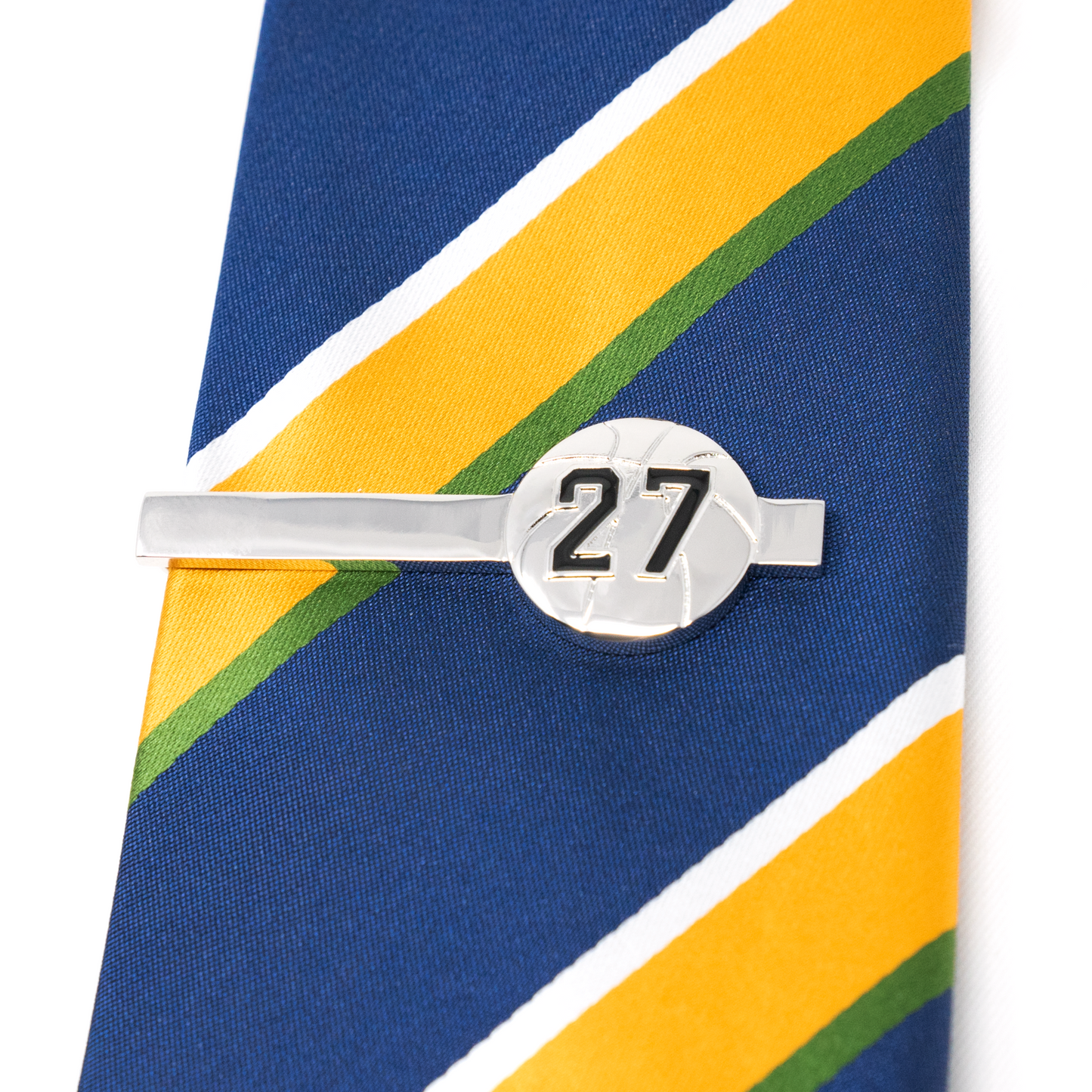 No. 27 Basketball Tie Clip
